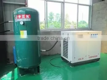 Inverter screw compressor hot sale air compressor units air tank,air dryer and air filter