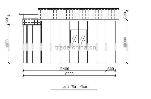 Cheap modern prefab villa easy assembly economic prefab modular house