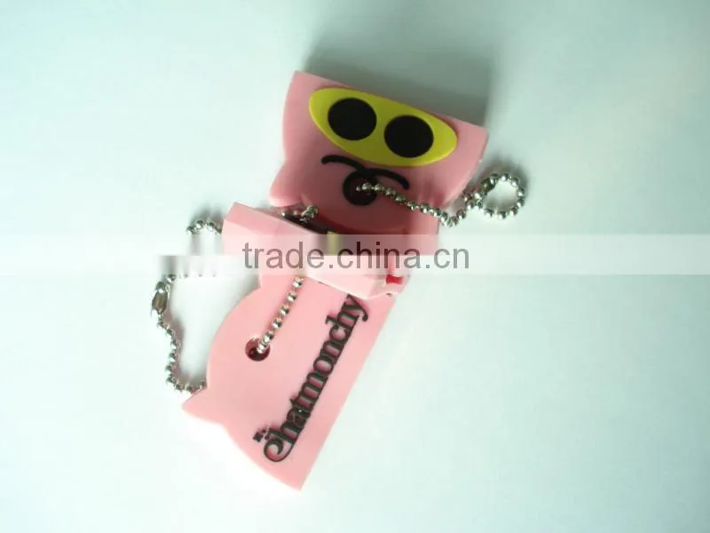 Promotional PVC key head cap