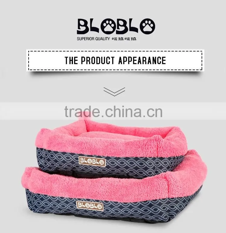 Handmade comfortable dog bed from professional manufacture factory