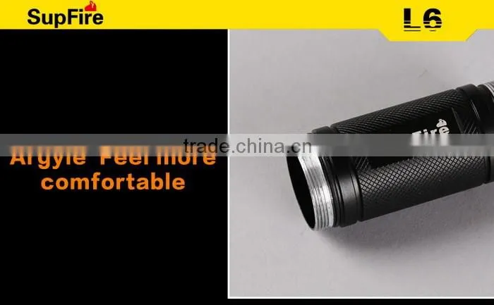 Long range rechargeable LED Flashlight