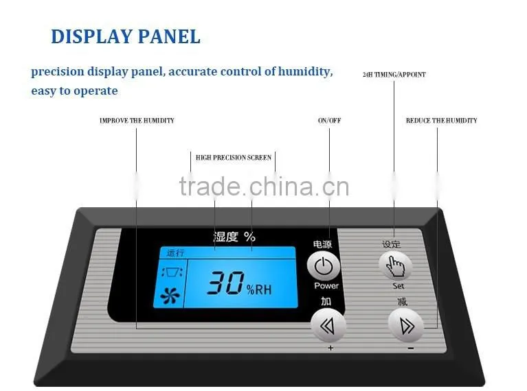 90L/D to 960L/D factory and swimming pool industrial dehumidifier for sale