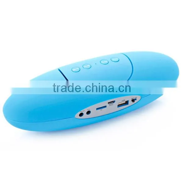 Dual football portable wireless mini bluetooth speaker