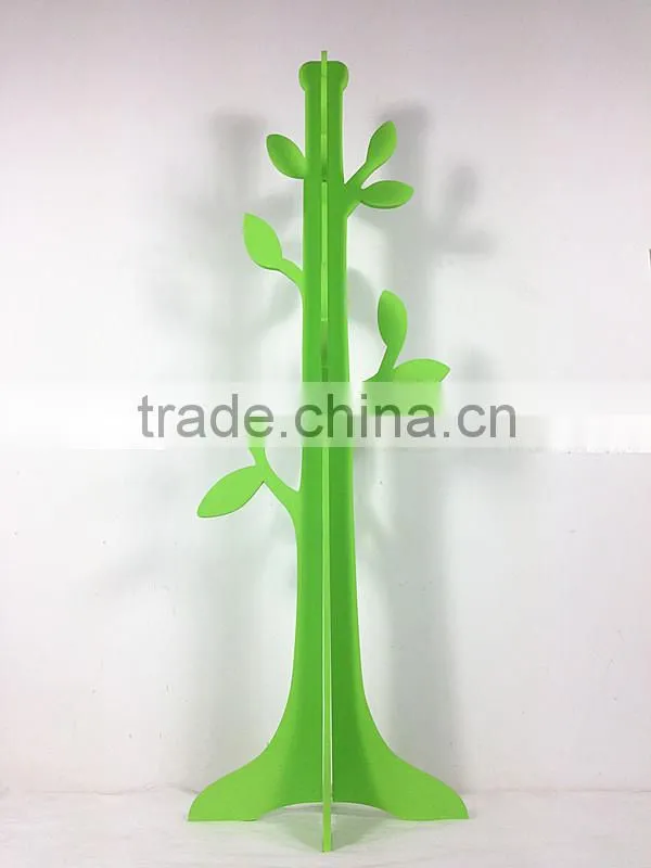 space saving KD furniture tree folding clothing coat rack