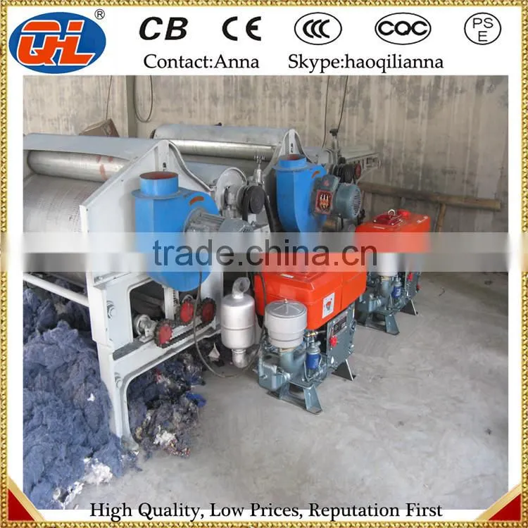 Fibre Opening and Tearing Machine|Fabric Tearing Machine|Fabric opening machine|Textile waste recycling machine