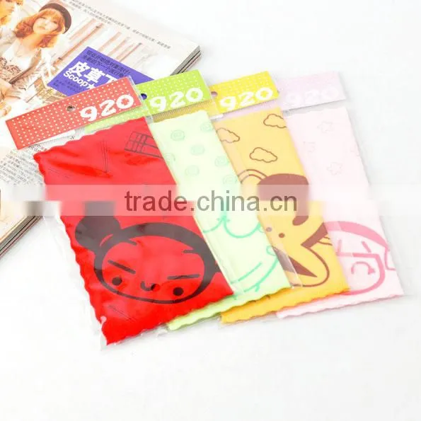 printed lens Cleaning Cloths for glasses computer