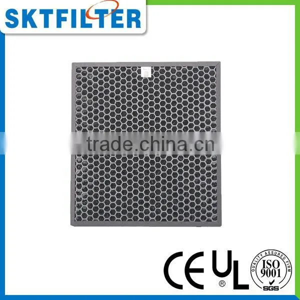 Low resistance g3 g4 high quality pre activated carbon honeycomb air filter