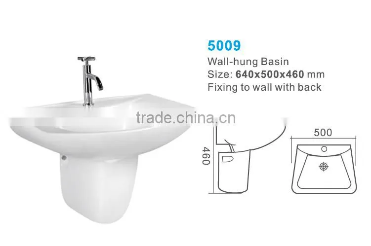 quality wholesale bathroom wall hung basin