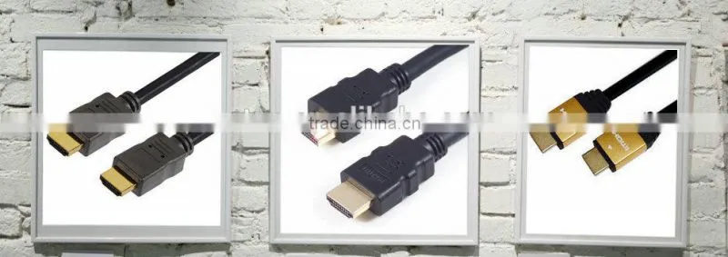 hdmi cable china 19 Pin Gold-plated connectors for highest signal transfer