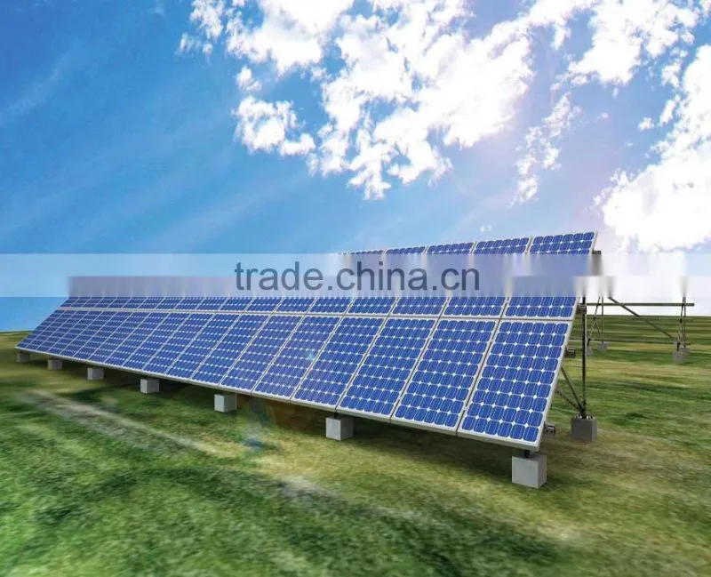 Solar ground mounting system High Efficiency Residence solar Photovoltaic stents steel support