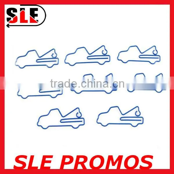 hot sale flat crane car shaped unique paper clips