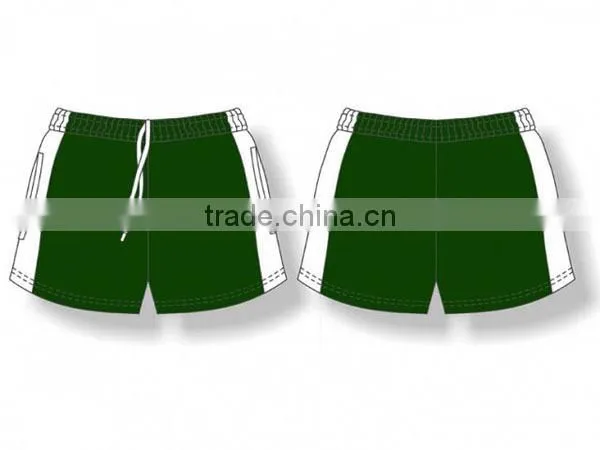 Sublimation team sports rugby shorts