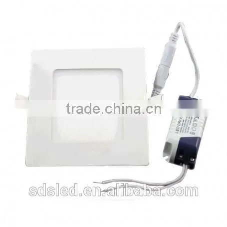 LED Panel light 9W SMD3528 Warm White Aluminum Alloy LED panel light
