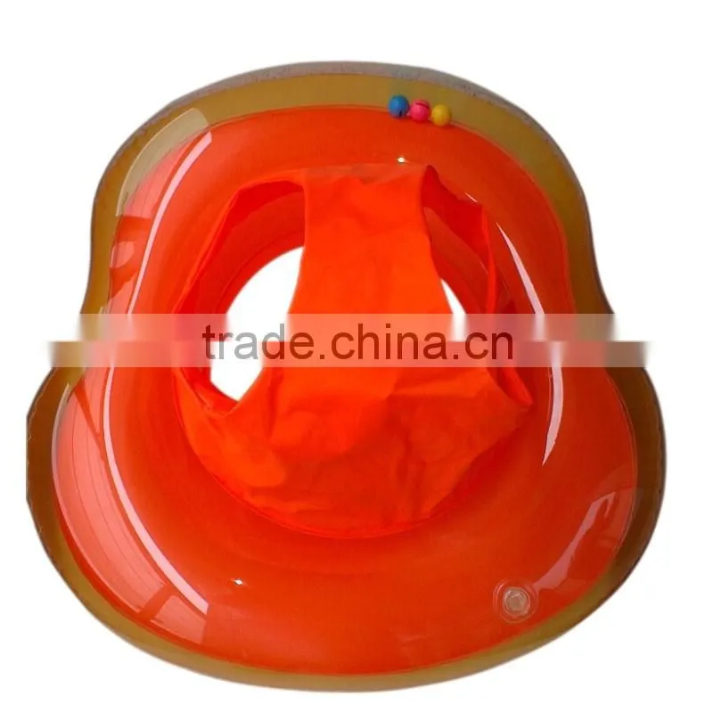 Orange Color Inflatable Baby Seat Ring Baby seat float for Swimming Ring