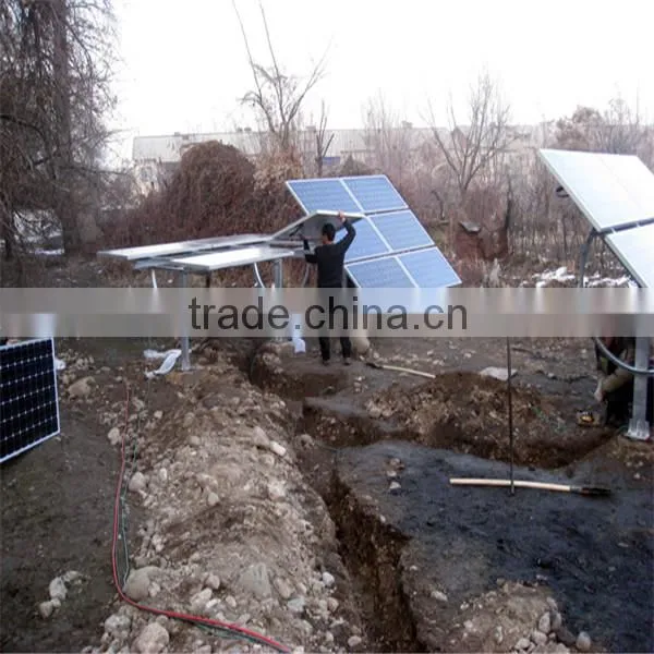 solar pv panel mounting structure with adjustable rack