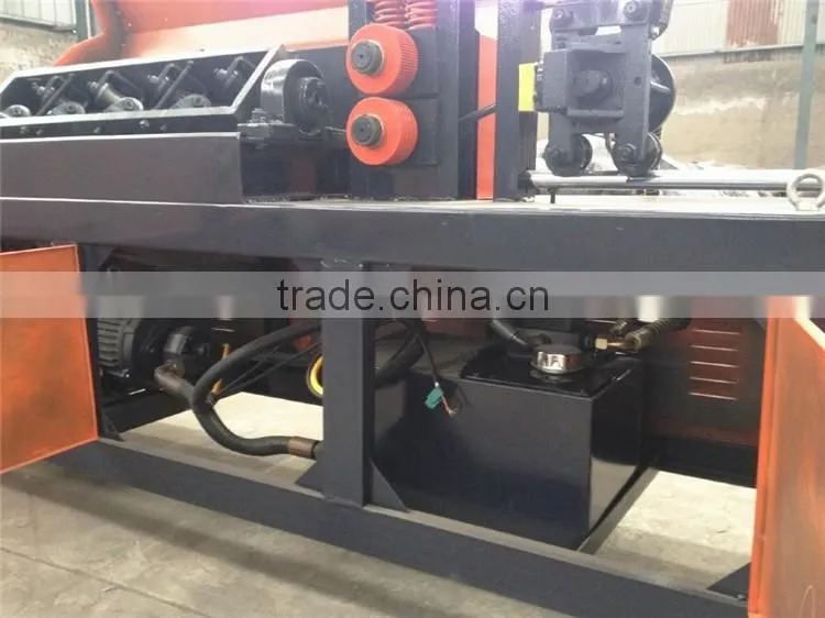 CNC coiled wire rebar straightening and cutting machine