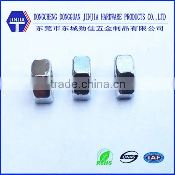 m5 white zinc hex nut