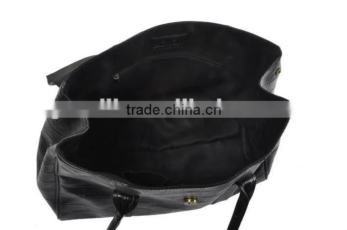 New Fashion 2012! Lady Europe Style CROCO Leather Handbag!