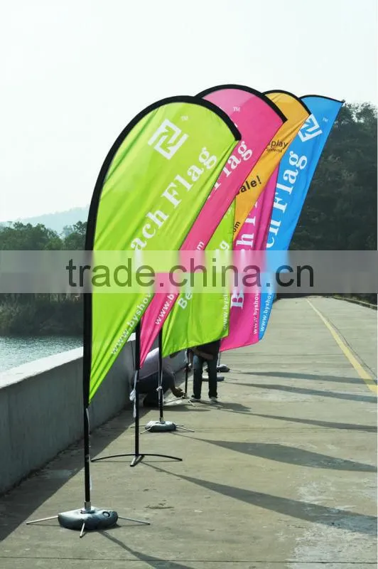 Advertising Promotional Aluminum Telescopic Flag Pole