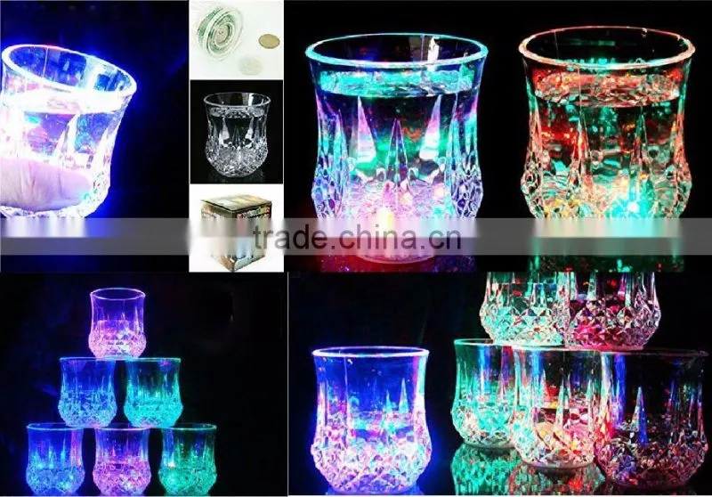 custom led flashing cup led reflector cup flashing led plastic cup