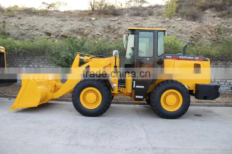 3 ton WOLF construction equipment wheel loader ZL30 with 2.2m3 bucket capacity