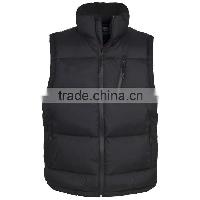 simple heavy winter padding gilet
