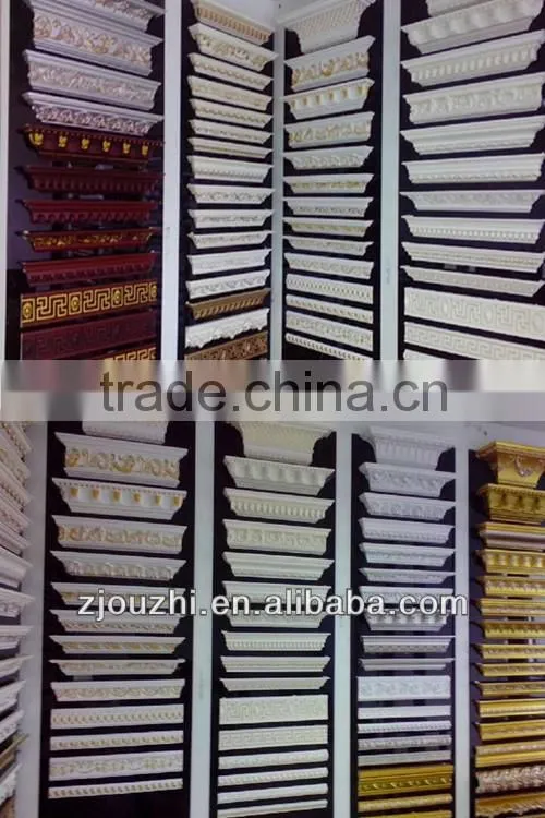 Gypsum cornice for interior decoration