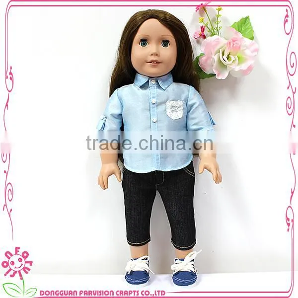 18 inch wholesale craft doll for girls