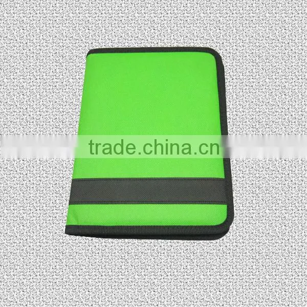 non-woven file folder with spring clip