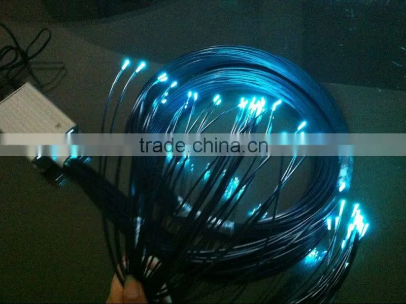 2mm PMMA plastic end glow optical fiber cable