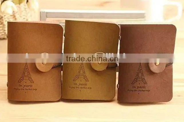 New design retrostyle id card holder leather with low price