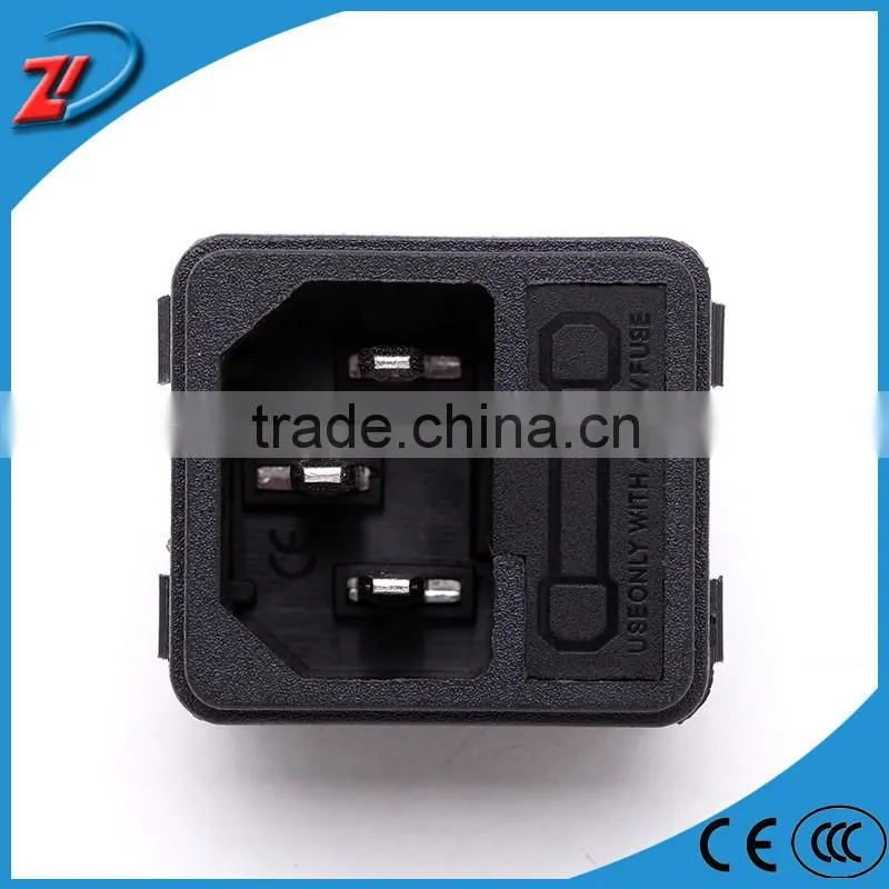 IEC input electrical plugs with Fuse