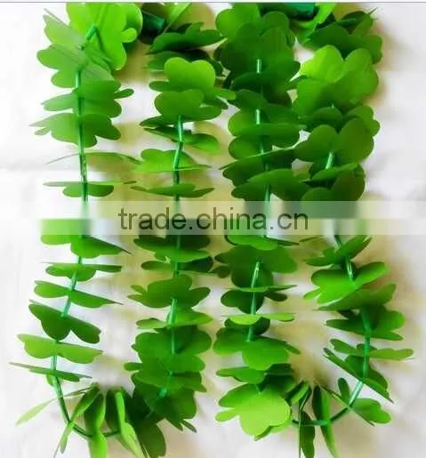 LED flashing necklace with colorful flowers for wild party