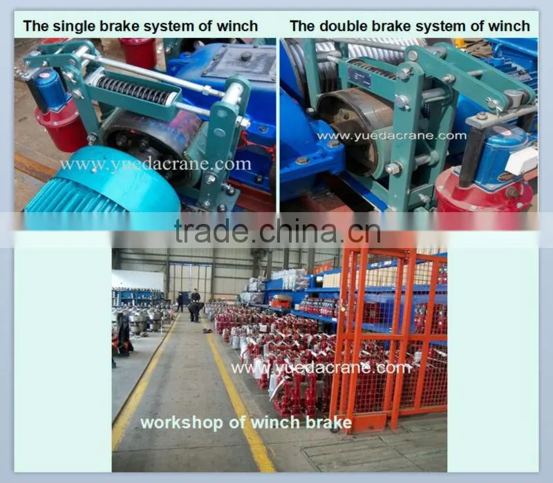 Wire rope electric winch 220V