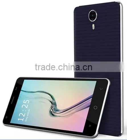 Unique slim METAL BOARDER design 5 inch android mobile phone