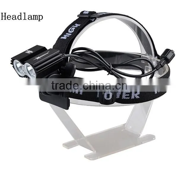 Rechargeable Bright LED Camping Headlamp bike light