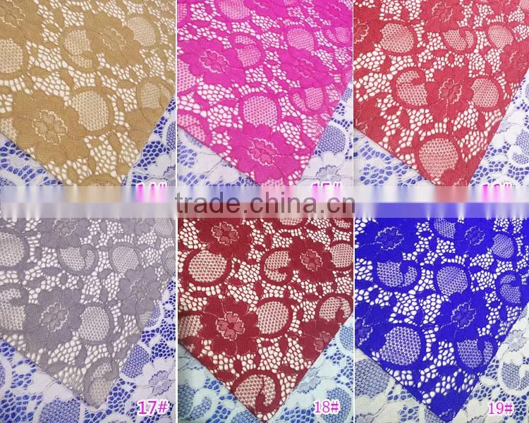 2016 Hot NS Elastic Lace Fabric for Swimwear, Women's Dress