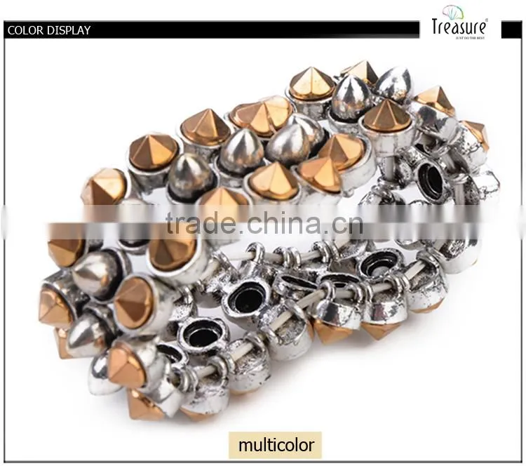 2016 Fashion new design alloy concert wide bangle bracelet jewelry