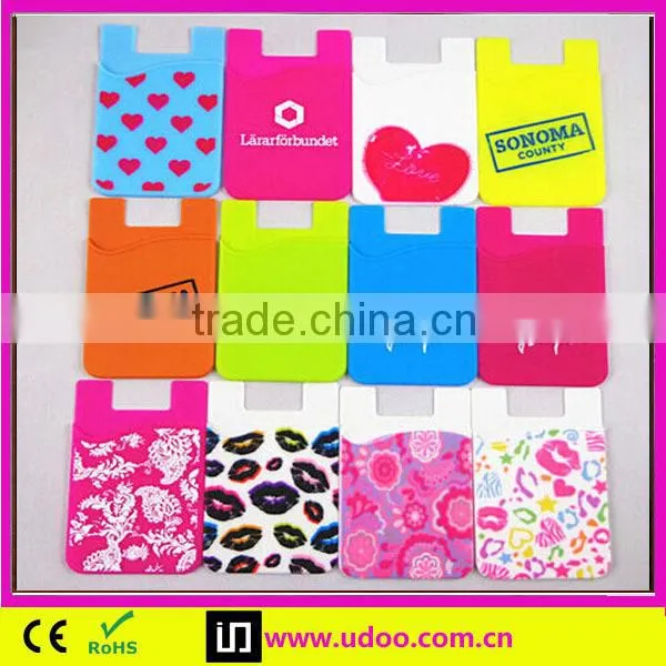 Hot selling 3m sticker smart wallet mobile card holder