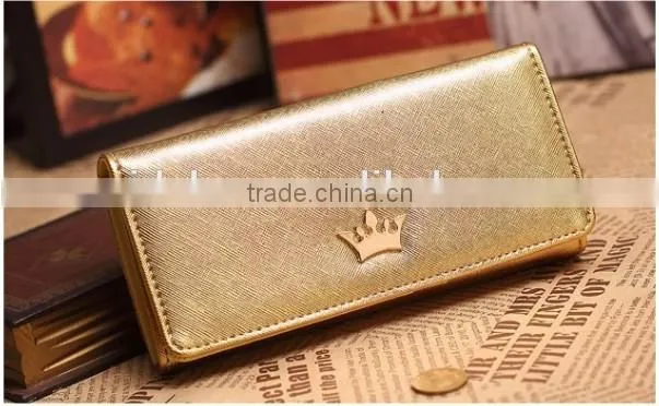 2014 Genuine Leather Multiple Colors Unisex Woman Wallet