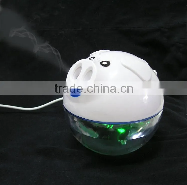 Air Humidifier, lovely Pig shape Mini USB Humidifier USB Mini Humidifier USB Desktop Air Humidifier