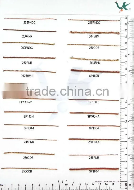Wholesale 1.2DC Faceted Brass Ball Chain in different colours