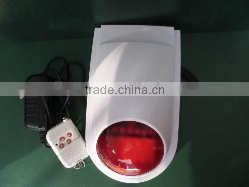 wireless fire alarm siren with stroble light horn