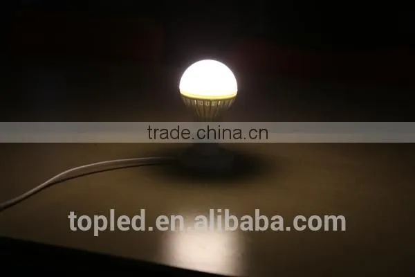 2015 7W milky white unique designed smd e27 led bulb