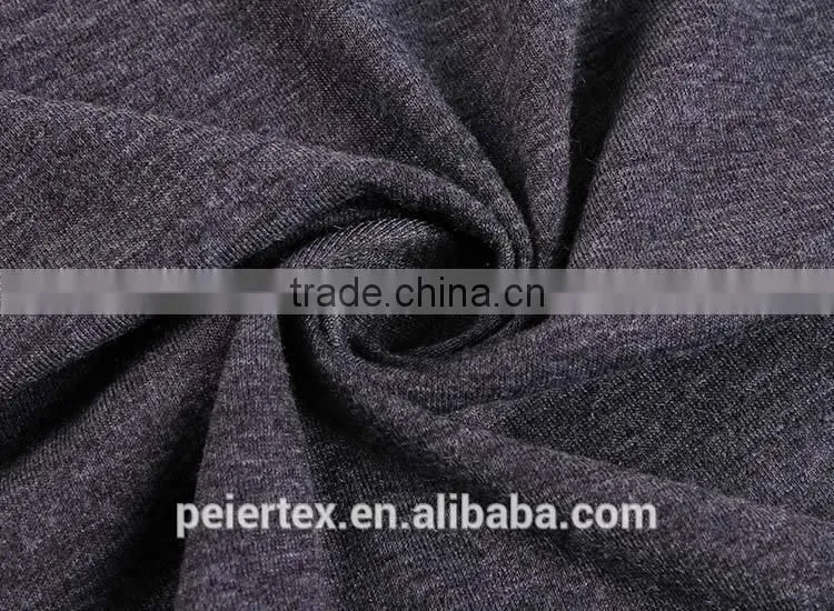 Fabric supplier smooth 100 polyester microfiber nylon spandex fabric cotton spandex rib cobalt blue fabric
