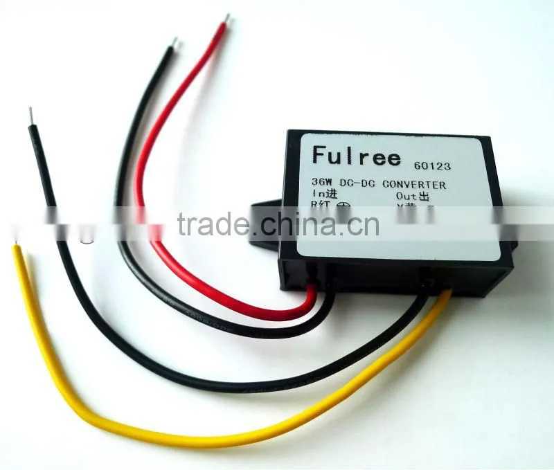 DC/DC buck converter module 15-55V to 12V Car LED display power supply ,cctv camera