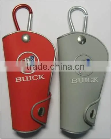 Soft PVC Custom car logo key case