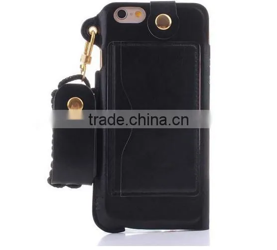 new arrival leather cover for iphone 6, for iphone 6 back cover