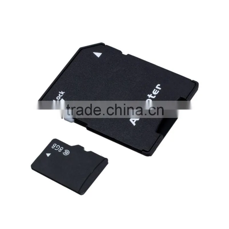 Taiwan made OEM TF micro memory card 2gb 4gb memory card with adaptor in plastic case