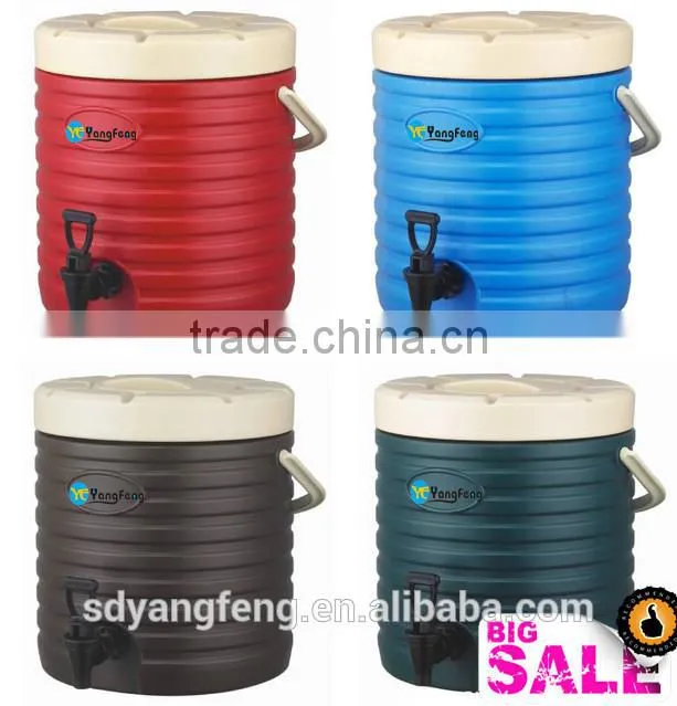 YF-10W Yangfeng 13L plastic beverage insulation barrels